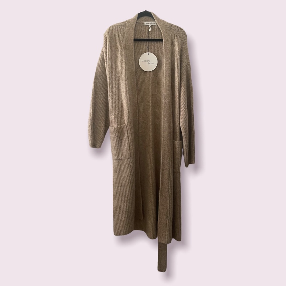 Weekend Stories Wrap Cardigan